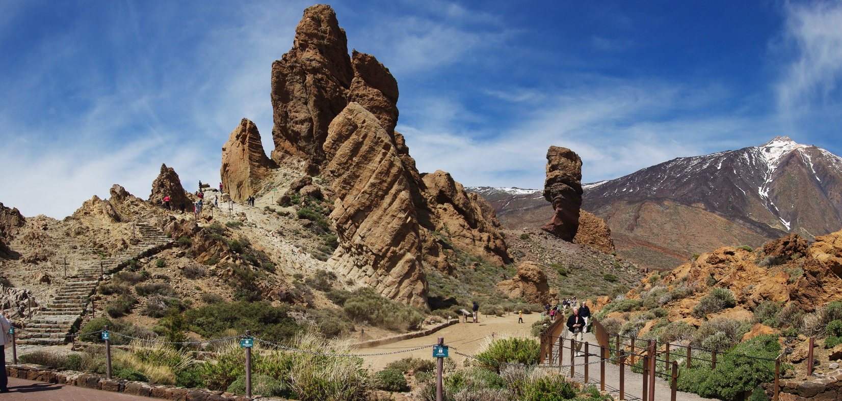 Sp Teneriffa Losroques Teide Pano